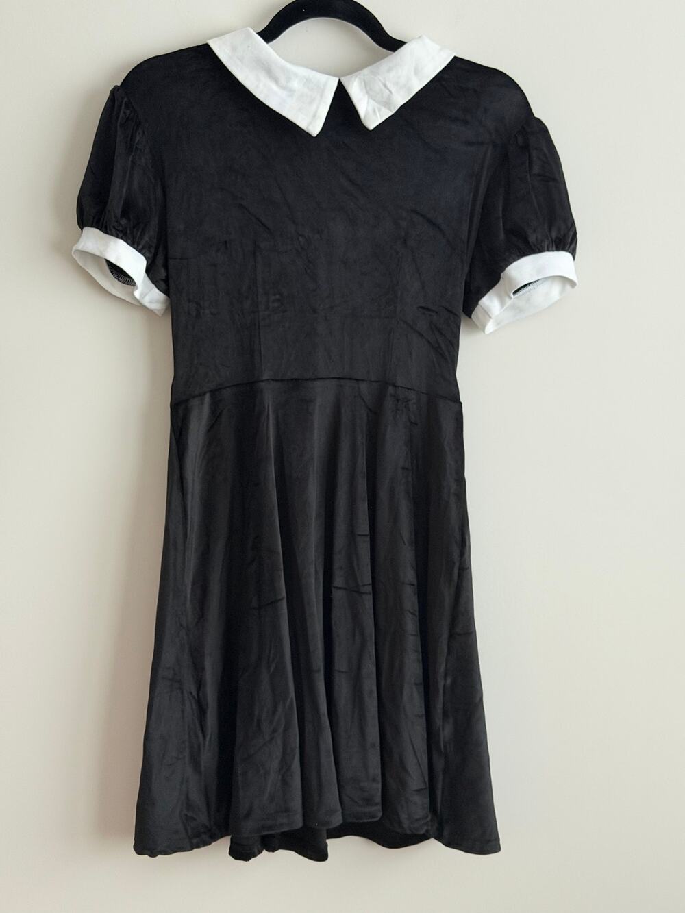Spadehill Wednesday Addams Inspired Costume Dress Size Small Dark Academia NWOT